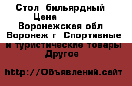 Стол  бильярдный › Цена ­ 35 000 - Воронежская обл., Воронеж г. Спортивные и туристические товары » Другое   